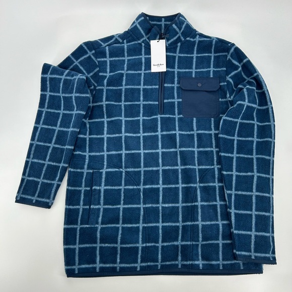 Goodfellow & co - fleece 1/2 zip pullover - men’s - size medium - Picture 2 of 6